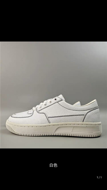 稀缺外贸高档尾货男士真皮运动休闲鞋春秋季小...