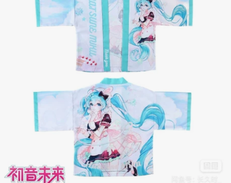 萌盒 初音未来 39 言叶  法批 羽织服...