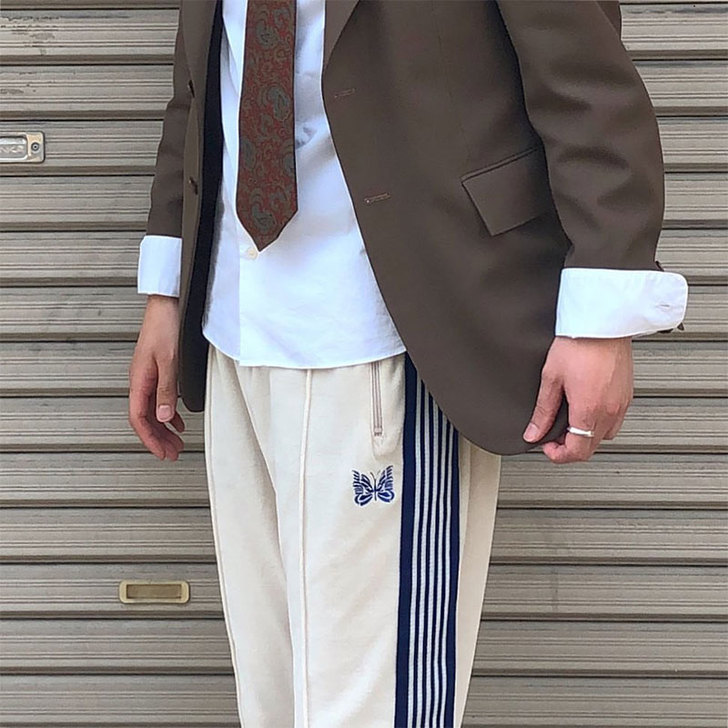 老夫子 needles 新款 米色丝绒舒适...