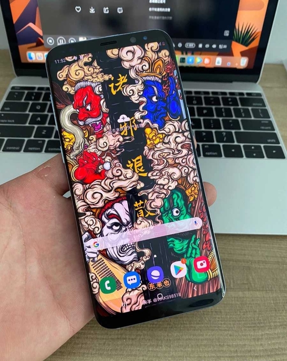 自用超新三星s8+全面屏曲面屏手机，国行系...