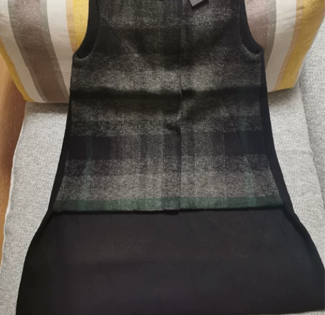 全新sdeer羊毛马甲+超短裙 材质细节如...