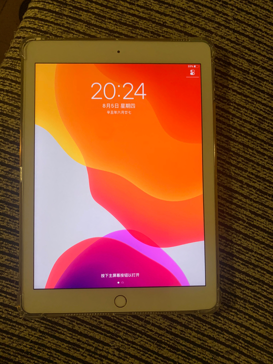 ipad 2017款 128G 解ID 金色