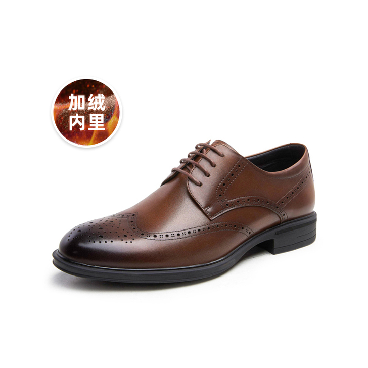 【礼遇价】骆驼鞋男2020新款秋冬商务正装...