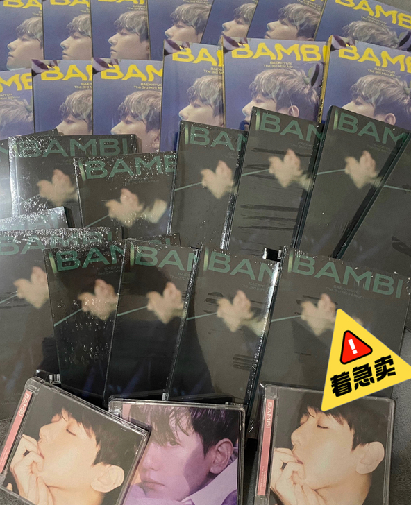 出边伯贤bambi专辑     标价无意