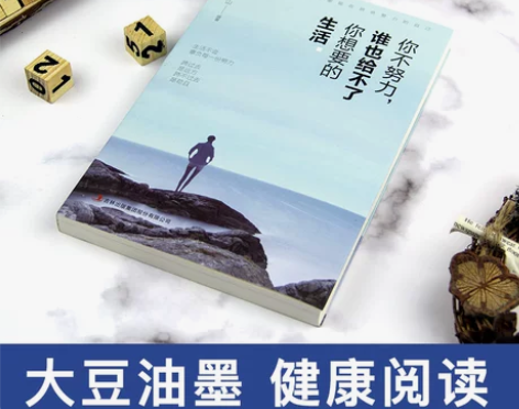 你不努力谁也给不了你想要的生活青春文学励志...