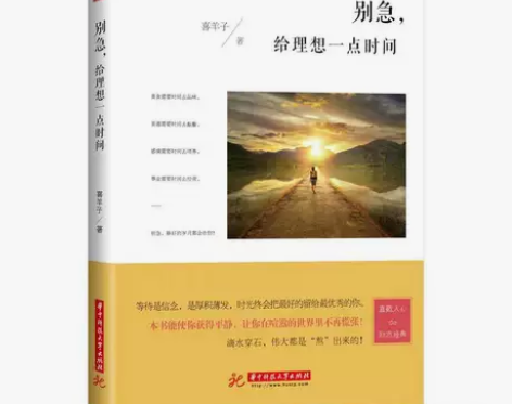 别急给理想一点时间将来的你初高中生青春文学...