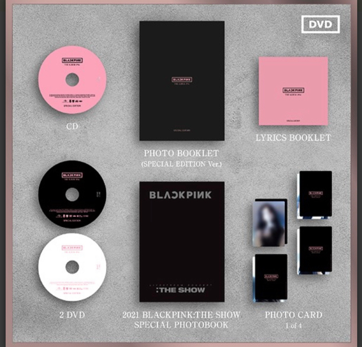 仅出BLACKPINK The Album...