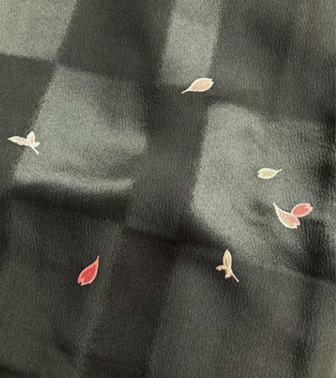 kiya喜屋松绿飞花小纹 材质：正绢哑光 ...