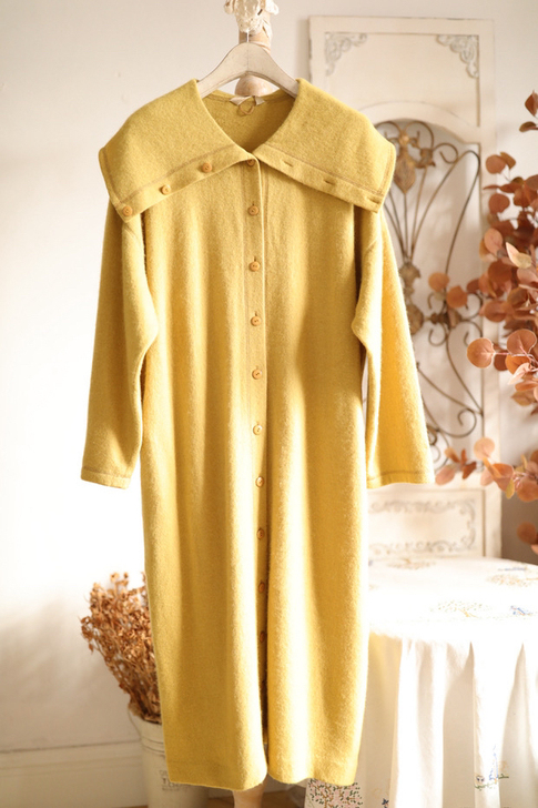 饮衫vintage大翻领/久稚梨啤/gz ...