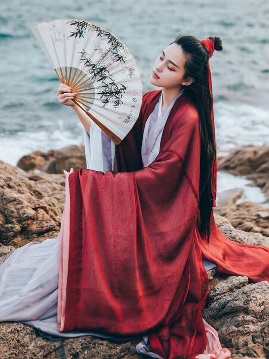 司南阁汉服 红颜 五件套 S码