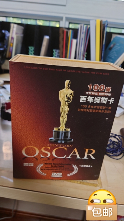 奥斯卡一百年电影收藏，正版DVD，全新仅拆...
