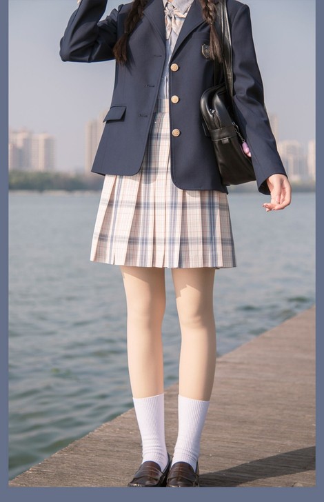 全新北海牛乳jk，s码45cm，带全部赠品...