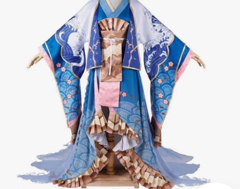 【预租】次元依阴阳师cos服聆海金鱼姬典藏...