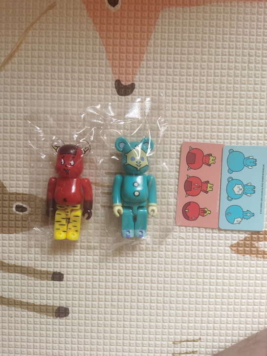 bearbrick 31代艺术家 赤鬼 青鬼