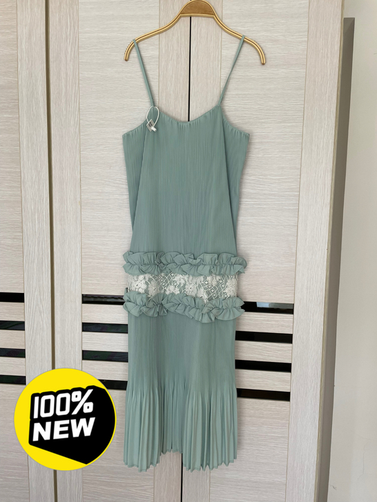 全新 女士夏装 高品质吊带裙 雪纺 吊牌在...