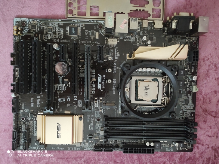 华硕b150-Pro主板+CPU:i5-7...