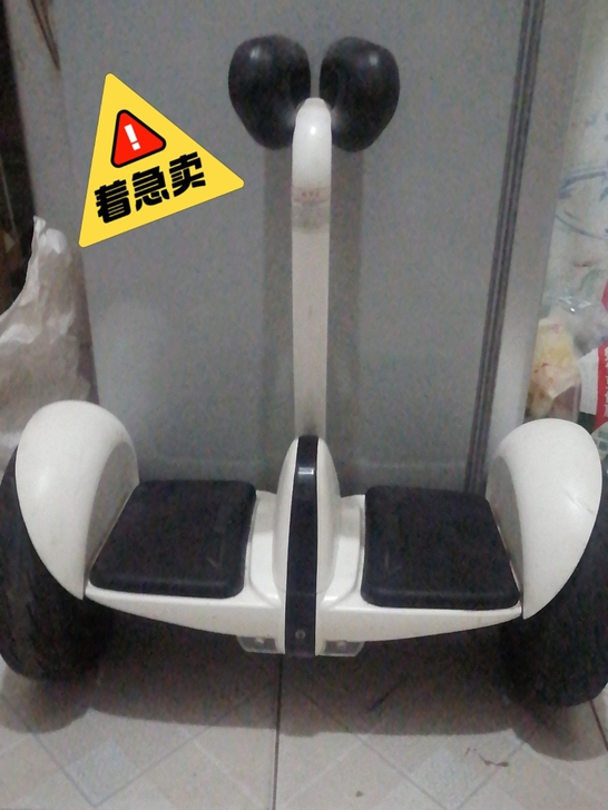九号小米平衡车，一年前买的，行程80公里左...
