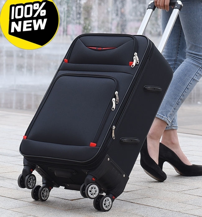 大容量行李箱男结实耐用拉杆箱牛津布万向轮密...