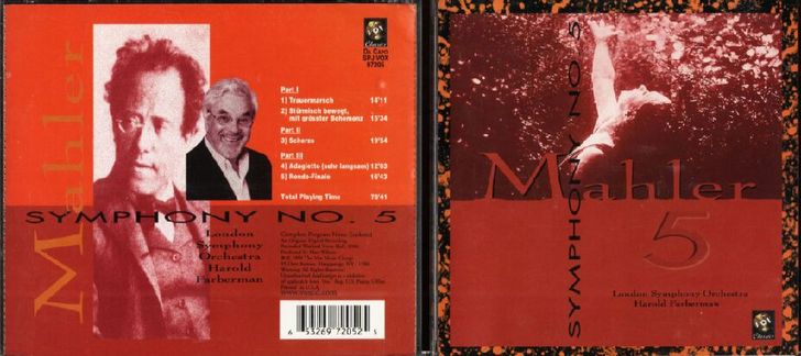 马勒布鲁克纳晚期浪漫主义古典音乐cd唱片