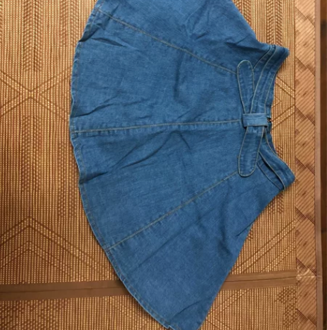 半身裙夏季短裙   中裙 荷叶边 A型 内...