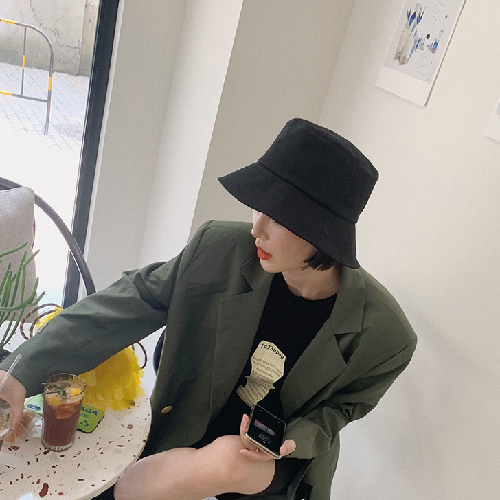 1423UPUP 网红日系百搭渔夫帽女潮小...