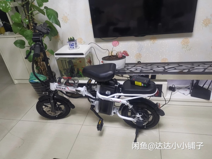 英格威折贴车 刚花2450买的9个月 可折...