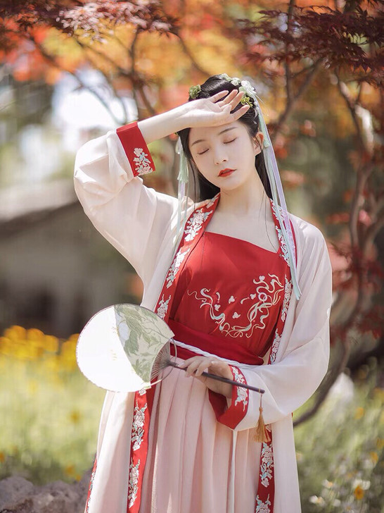 【云芳晴】宋制吊带+褙子 M码的