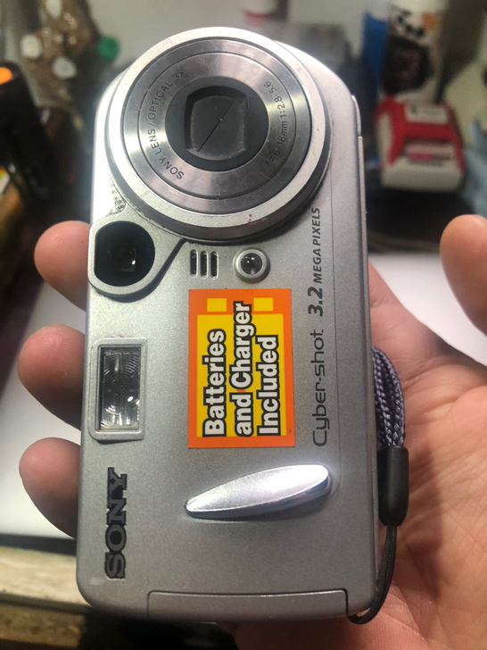 索尼dsc-p72ccd数码相机经典 有电...