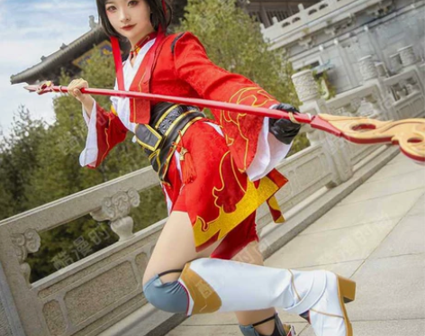 游戏王者荣耀COS服云缨COSplay游戏...