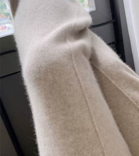 阔腿裤秋冬羊绒女100纯羊绒外穿垂坠感宽