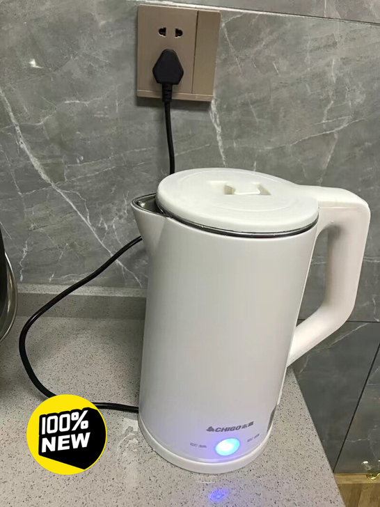志高电水壶家用大容量全自动断电开水壶食品级...