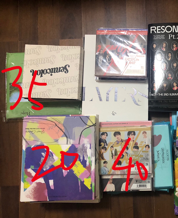 出seventeen日专，mini8裸专，...