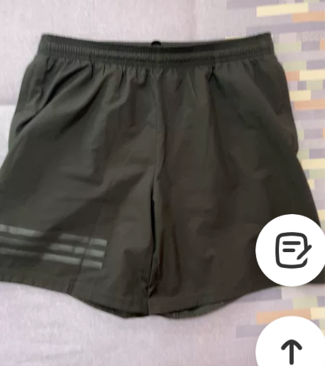 阿迪达斯Adidas训练短裤，正品，8新，...