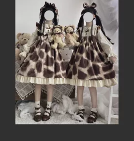 【裙子猫】 短颈鹿 情侣装 LOLITA ...