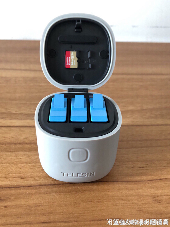 泰迅Gopro9电池充电器收纳全解码电池三...