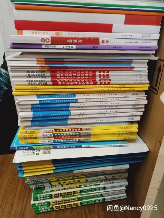 中考完毕，初中七，八，九年级的各科书籍及辅...