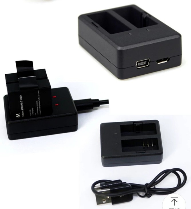 山狗sjcam运动相机电池 双电座充购买前...