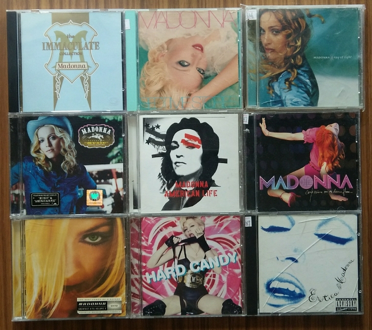 已拆正版CD专辑 - Madonna美国超...