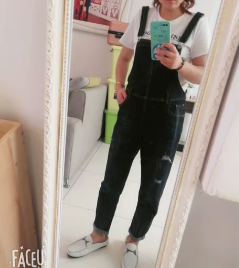 女装实体店不做了，剩下十几条全新的背带牛仔...