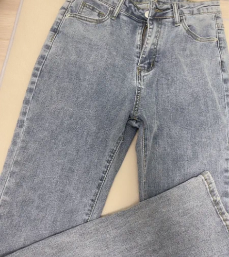 全新牛仔裤 穿搭博主 仅试穿59包邮 M码...