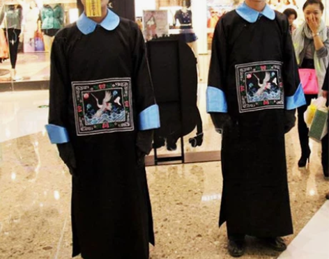 清朝官服大臣cosplay化妆舞会恐怖成人...