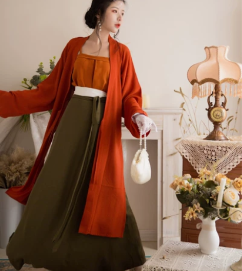 春日宴汉服 全新S码 有的包装都没拆 长衫...