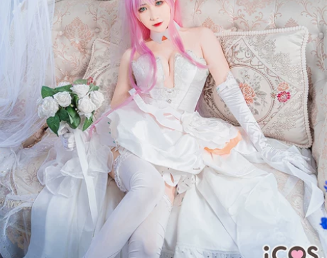 现货ICOS女主02cos服花嫁婚纱 xl...
