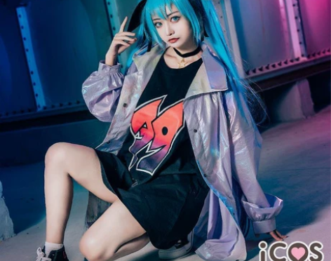 现货ICOS初音未来cos 39mikuP...