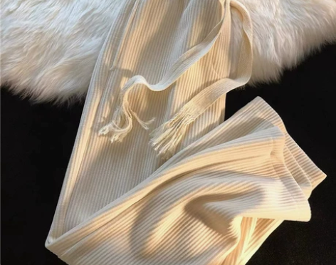 裤子全新吊牌没摘女，网红西装裤女高腰显瘦垂...