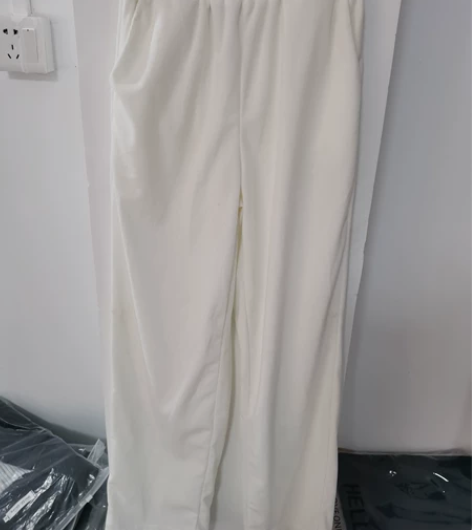 班尼路旗下阔腿裤女薄款垂感高腰裤子宽松冰丝...