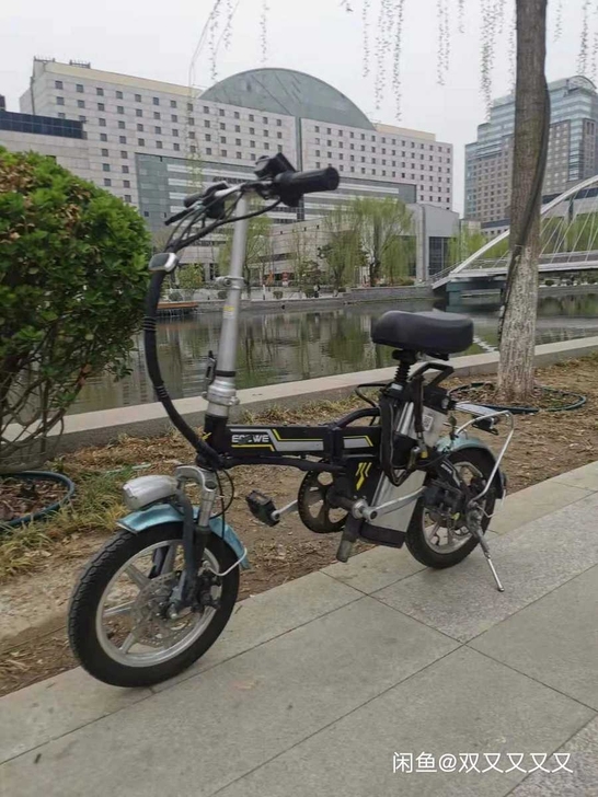 出售英格威折叠电动车，几乎全新，白牌，可过...