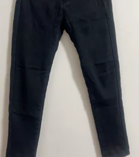 秋冬欧洲站 Lee前两粒扣里加绒铅笔裤牛仔...