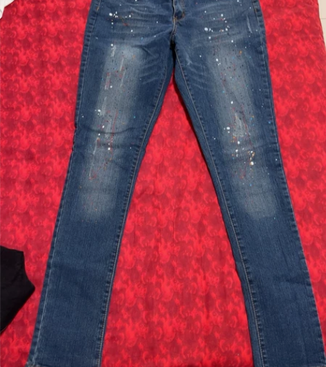 裤子秋冬季加肥加大码牛仔裤男士宽松直筒运动...