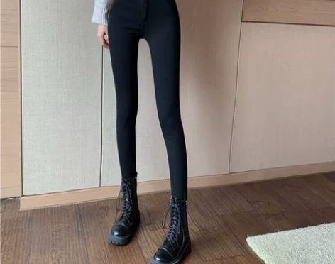 2022新款 高腰牛仔裤女新款秋冬韩版弹力...